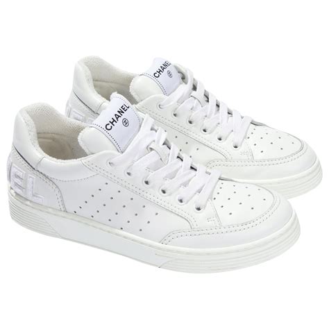 chanel sneaker weiss|Chanel shoes for women.